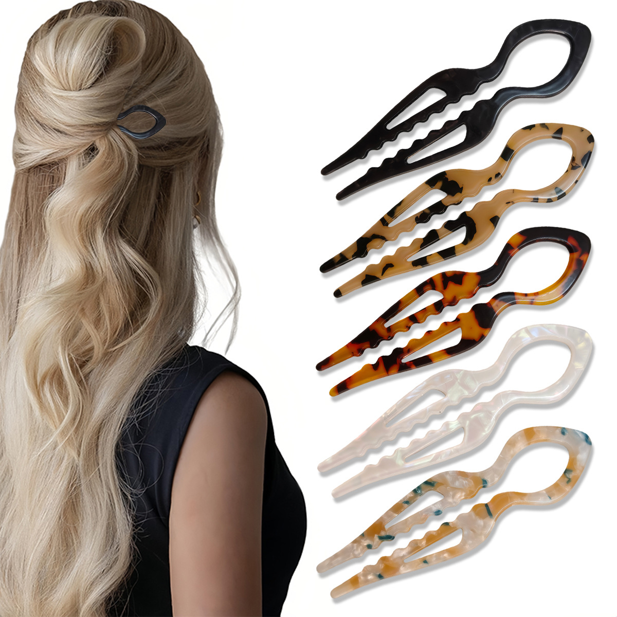 Women Accessories Shop - Bastões de cabelo em forma de