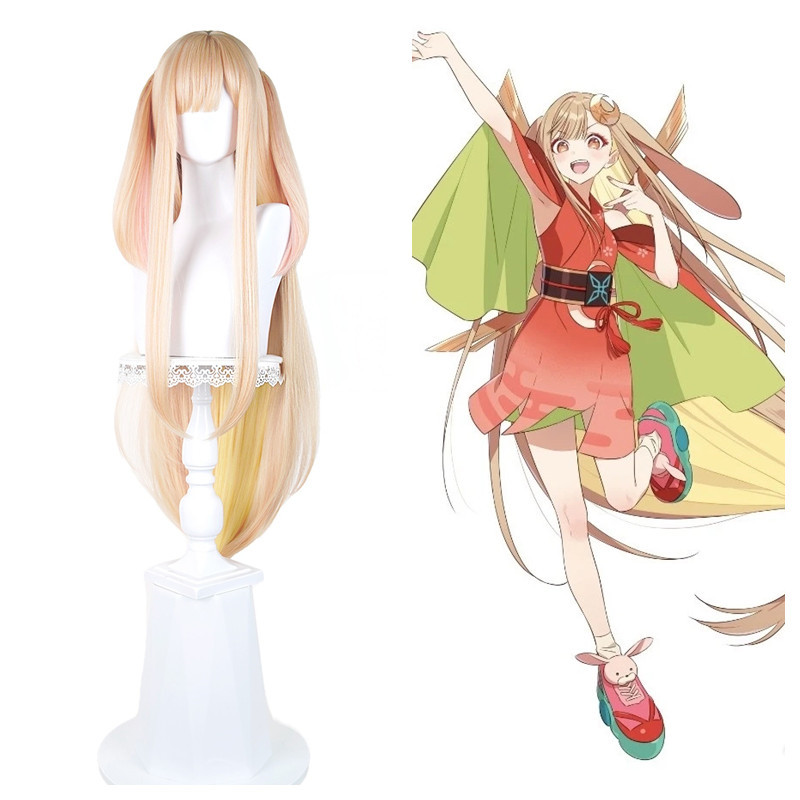 Women'S Kimono Accessories - Peruca de Cosplay Kaguya Estilizada, Peruca