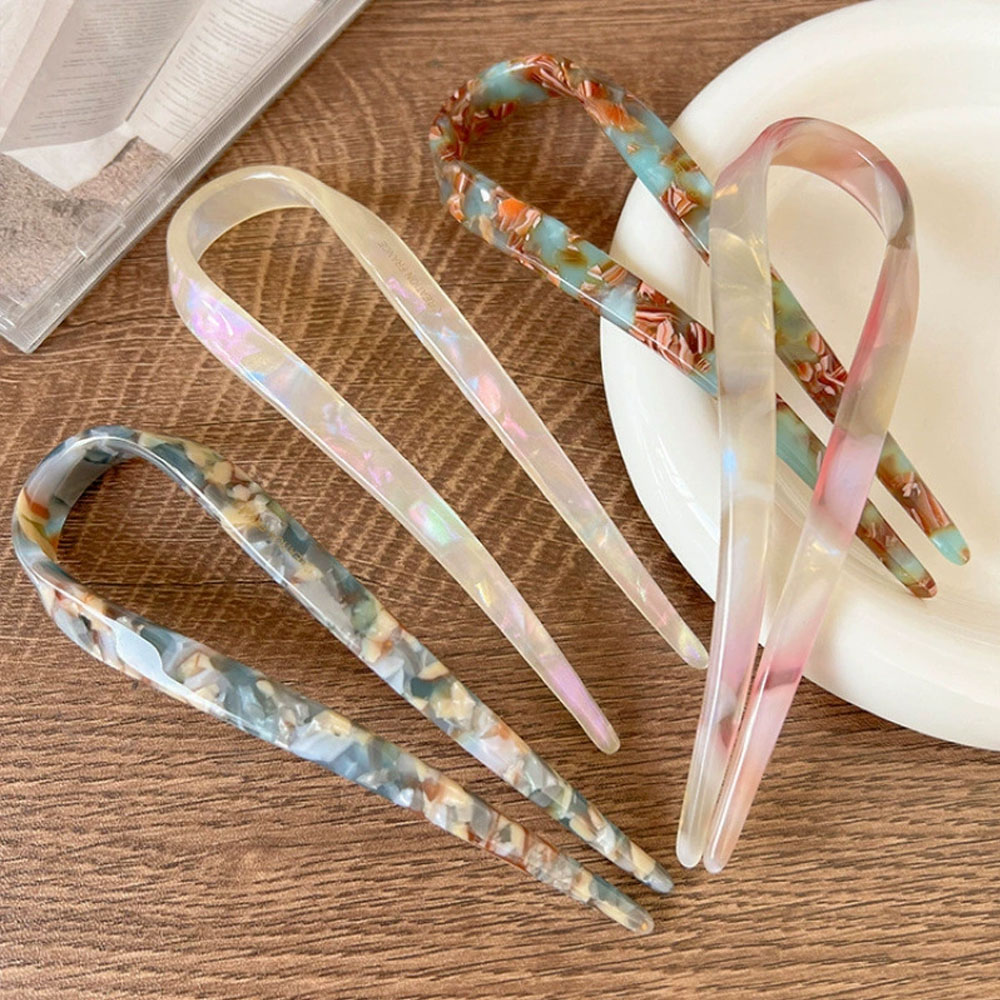 Women Accessories Trendy - Grampo de cabelo retrô em forma