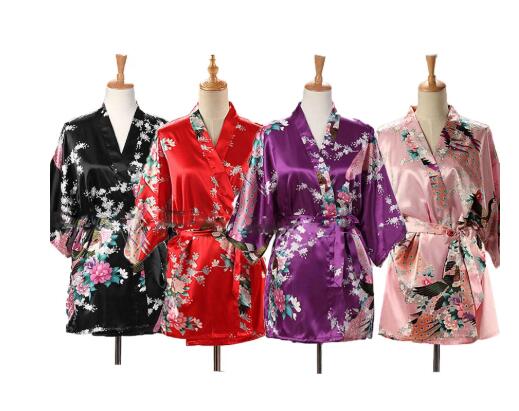 Women'S Kimono Accessories - Quimono Yukata Japonês Feminino com Estampa