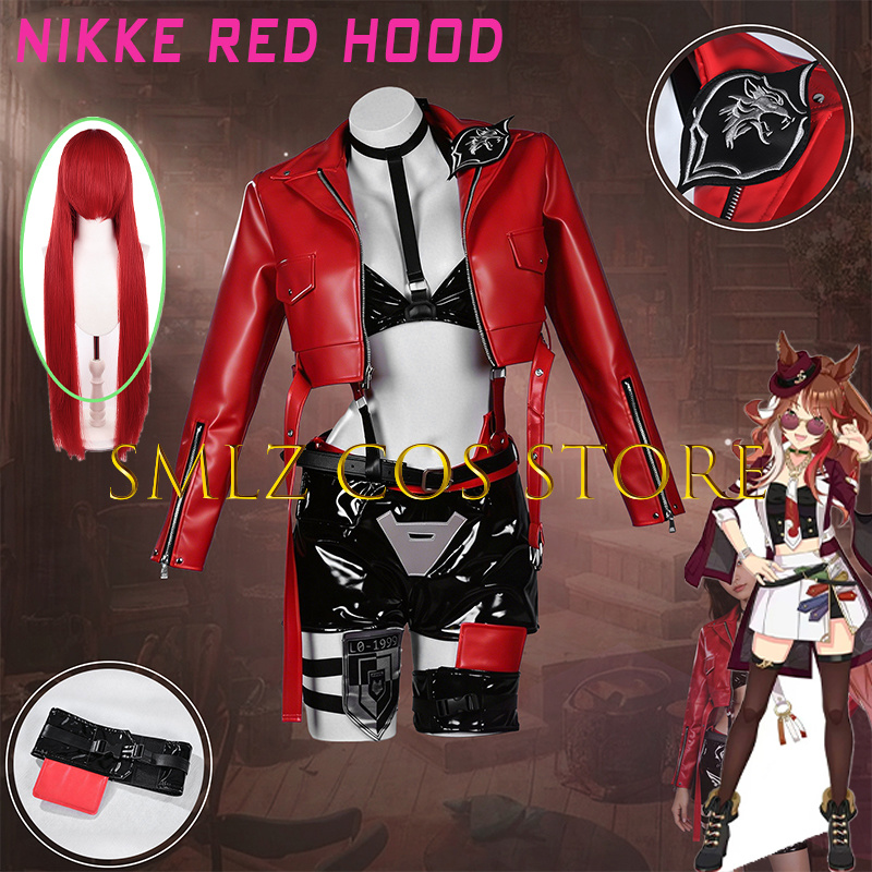 Women'S Anime Accessories - Fantasia de Cosplay Feminina Nikkee Red