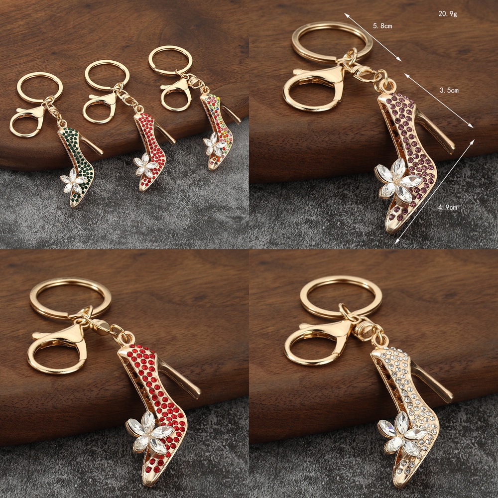 Women'S Accessories Amazon - Chaveiro de Salto Alto com Strass