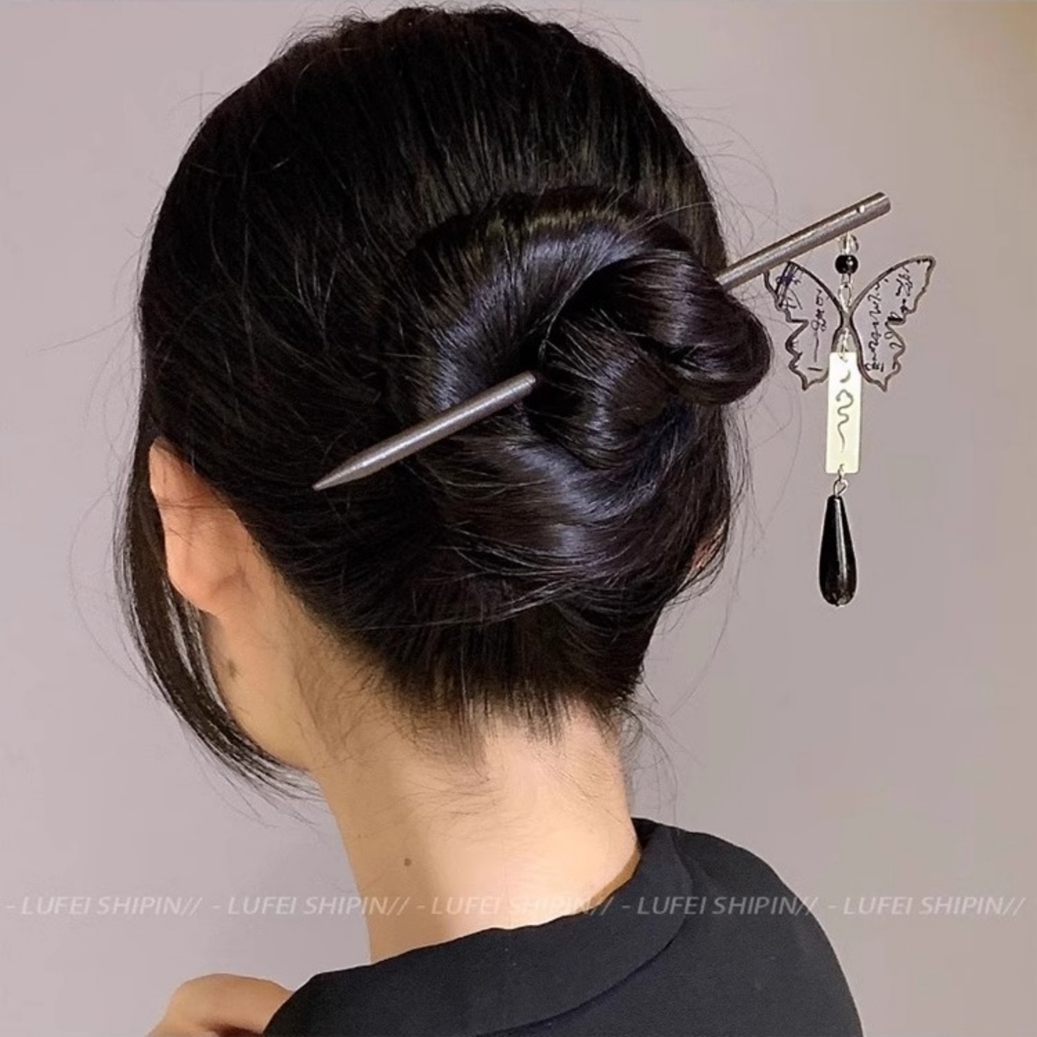 Luz de luxo madeira borla hair - Women Accessories Shop avaliação e preço
