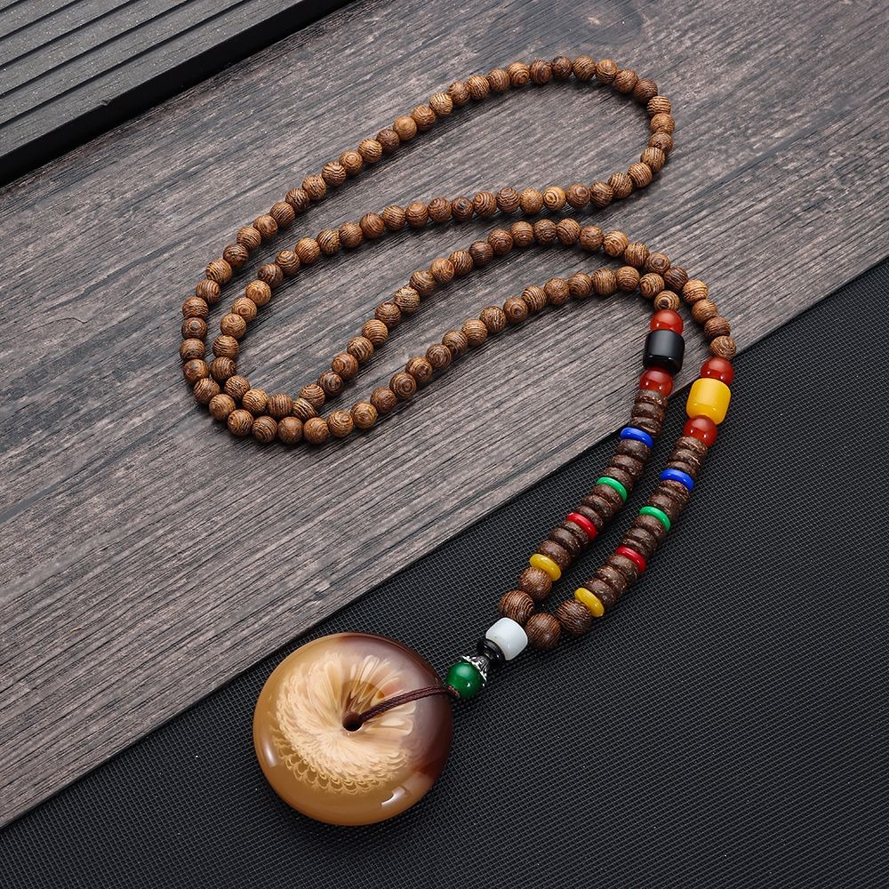 Colar de Contas Etnico Budista - Women Accessories Nepal avaliação e preço