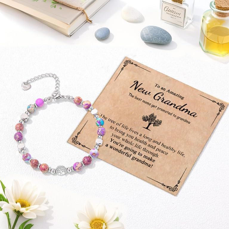 Pulseira de pedras naturais co - Women'S Accessories Amazon avaliação e preço
