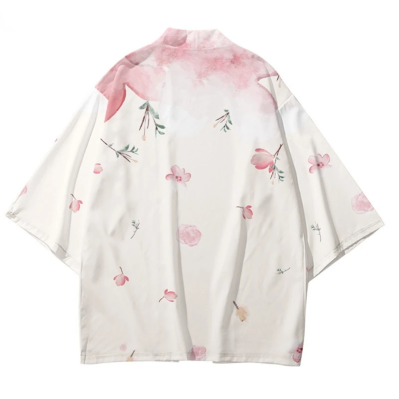 Japonês streetwear cardigan fe - Women'S Kimono Accessories avaliação e preço