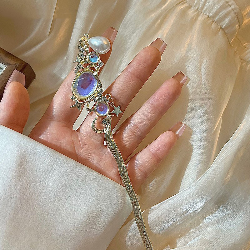 Grampo de Cabelo de Pedra da L - Pearl Hair Pin avaliação e preço
