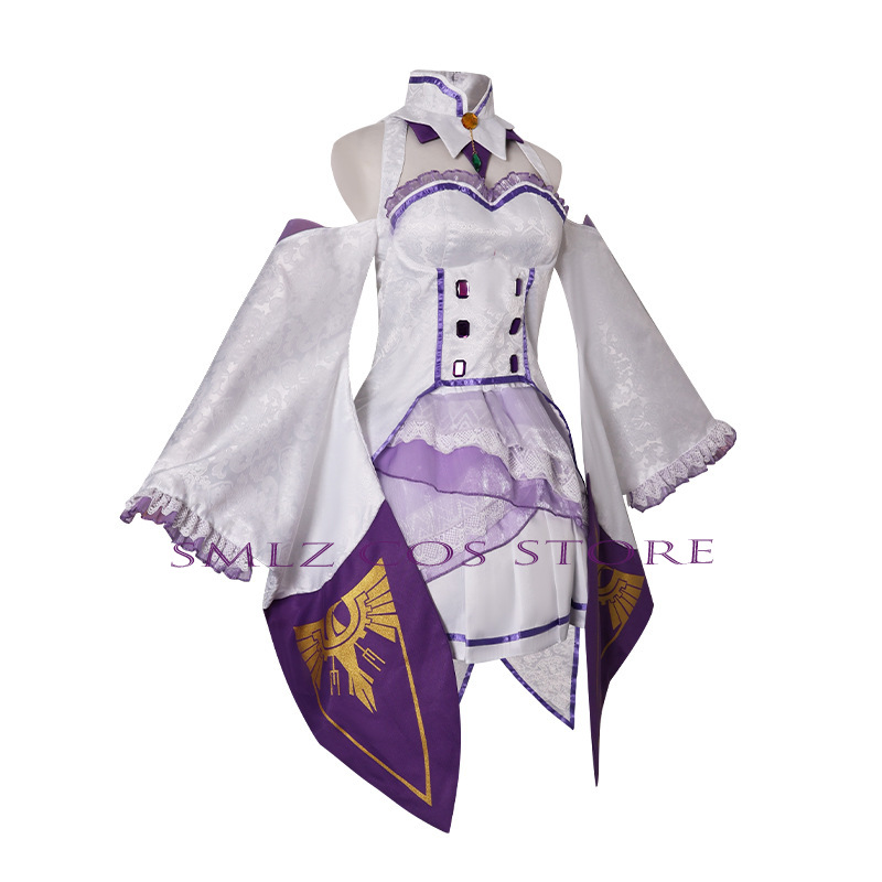 Fantasia de Cosplay Emilia do  - Women'S Anime Accessories avaliação e preço