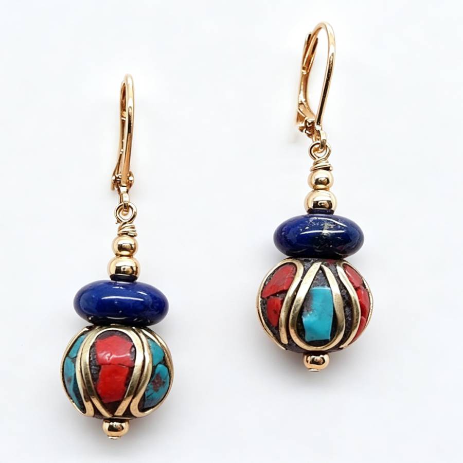 Brincos Pendentes Artesanais d - Women Accessories Nepal avaliação e preço