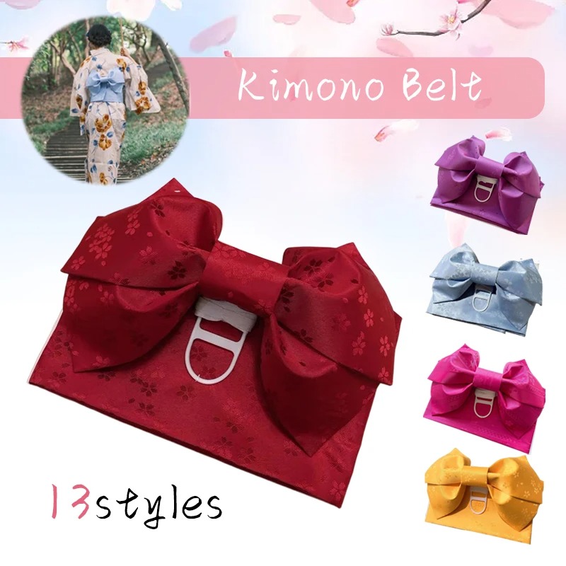 Estilo japonês quimono obi esp - Women'S Kimono Accessories avaliação e preço