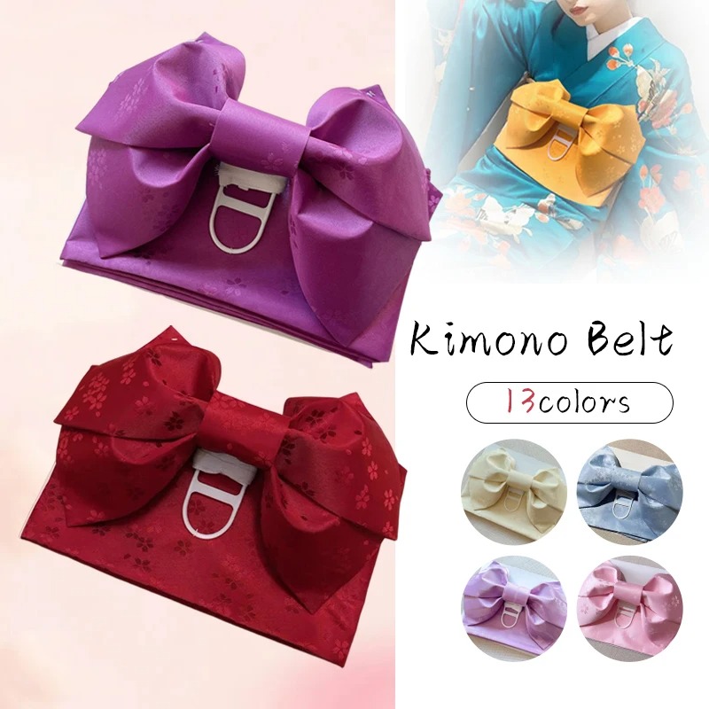 Estilo japonês quimono obi esp - Women'S Kimono Accessories avaliação e preço