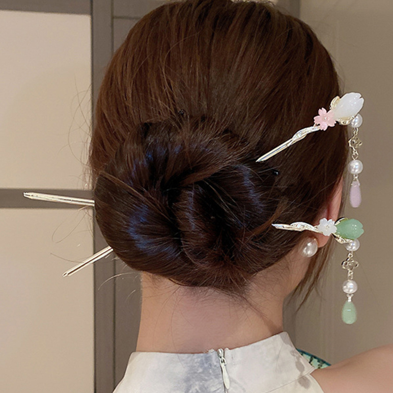 Grampo de Cabelo Vintage com F - Pearl Hair Pin avaliação e preço