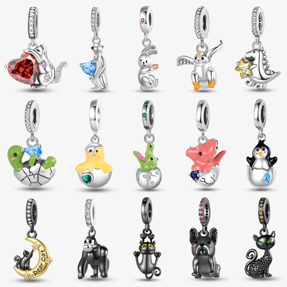Novo 925 prata esterlina bonit - Women Accessories Pandora avaliação e preço