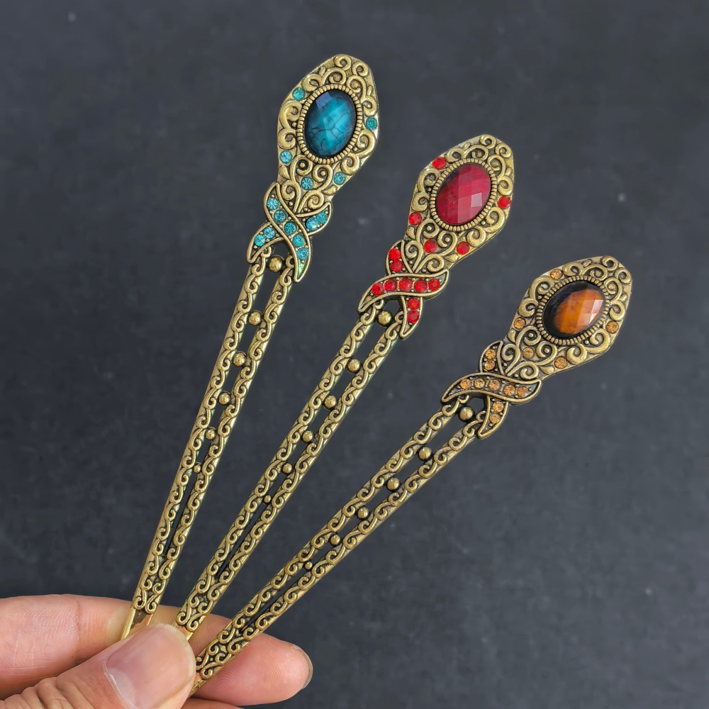 Paus de Cabelo de Metal Vintag - Women Accessories Trendy avaliação e preço