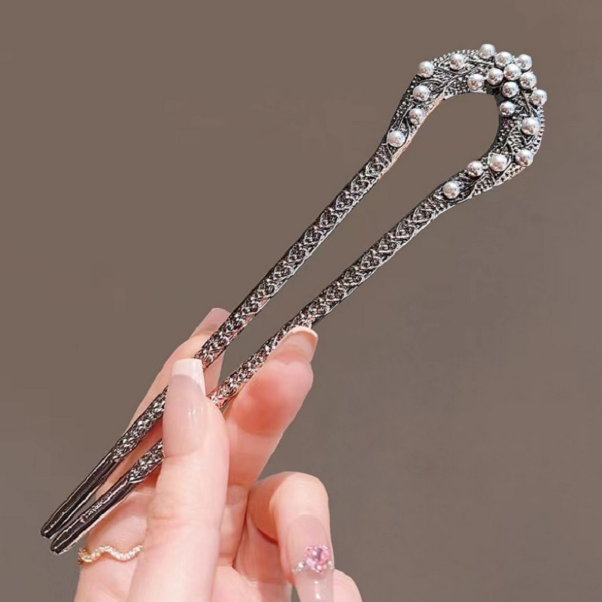 Nova pérola em forma de u hair - Pearl Hair Pin avaliação e preço