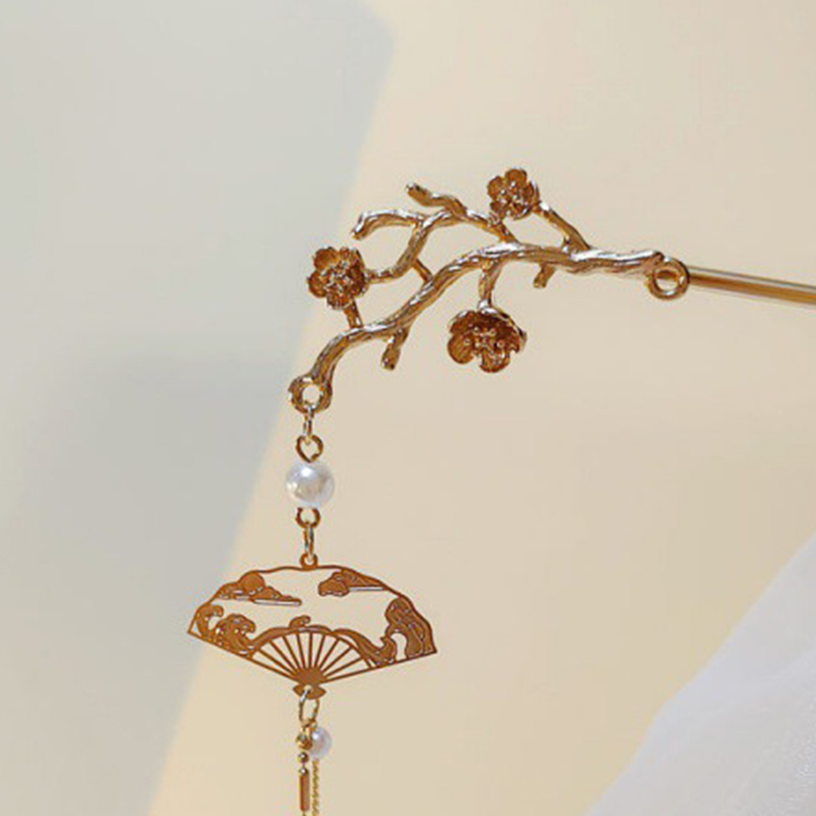 Flor retro borla hairpin para  - Women Accessories Shop avaliação e preço