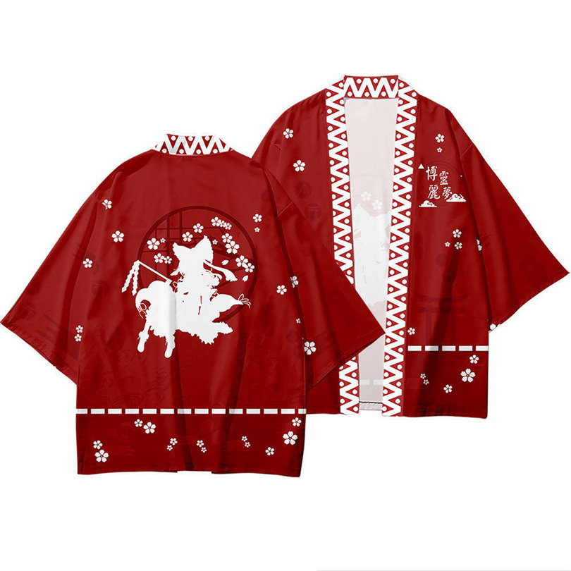 Touhou projeto anime impressão - Women'S Kimono Accessories avaliação e preço