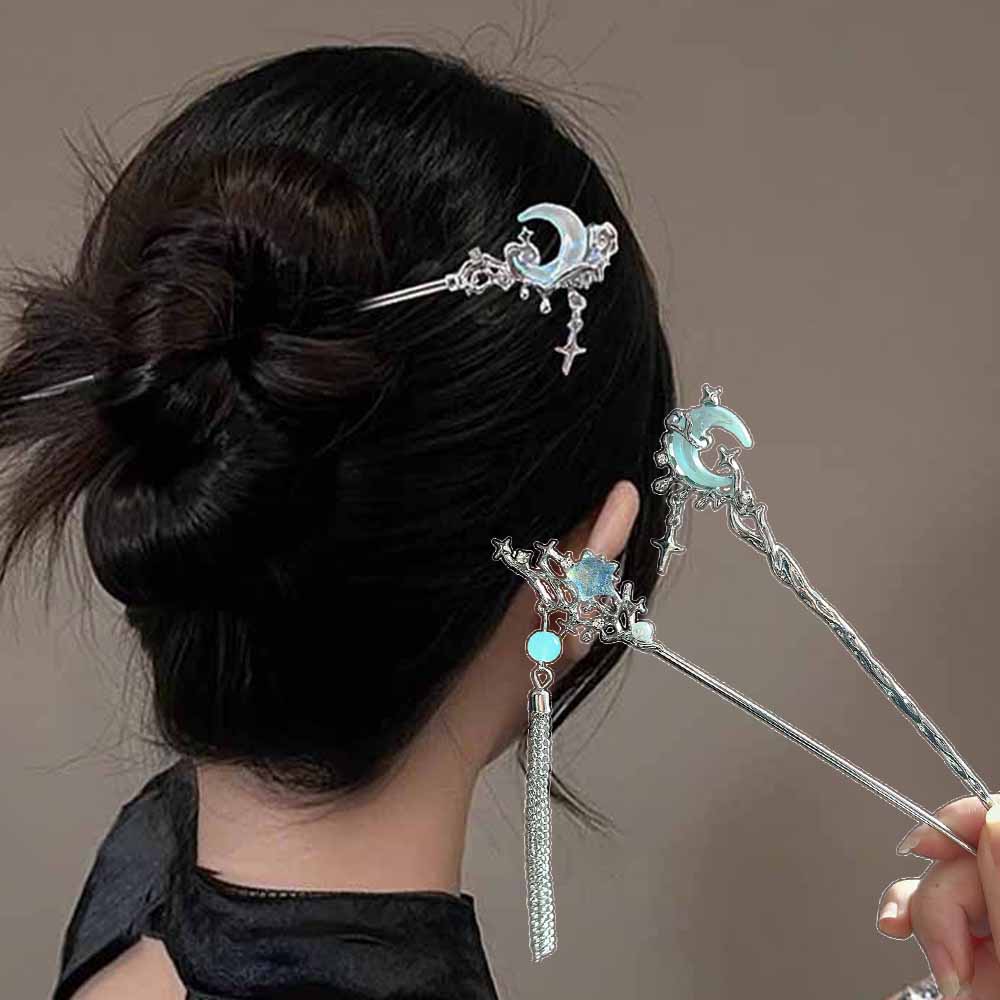 Moonstone estrela lua vara de  - Women Accessories Shop avaliação e preço