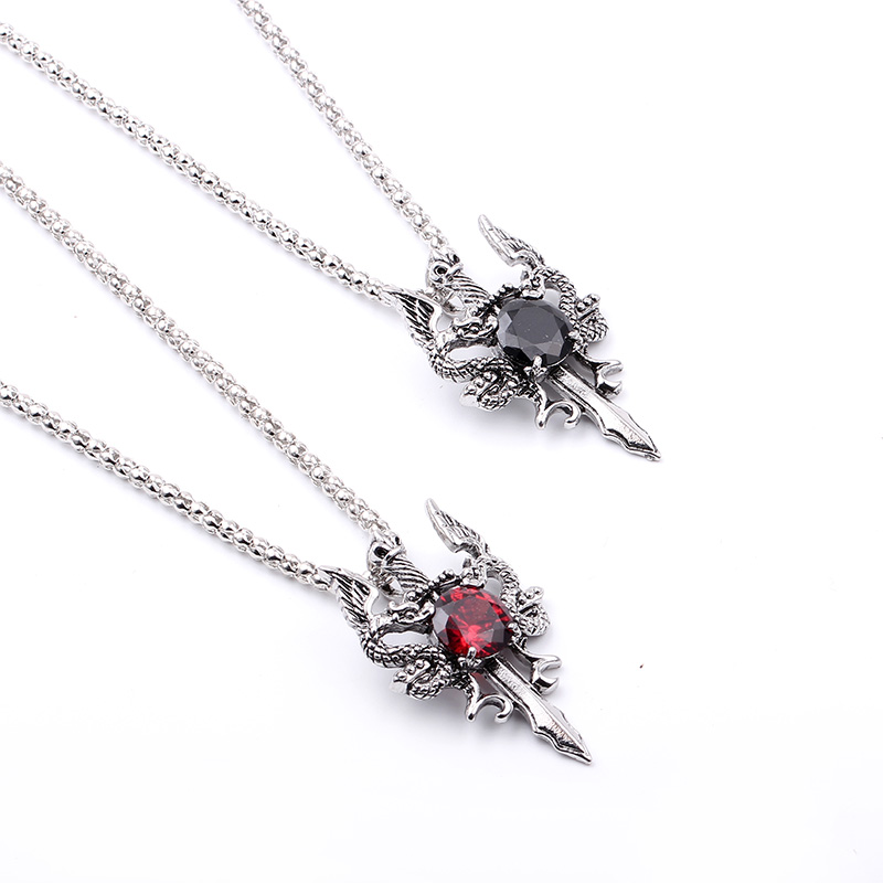 Colar Cruz de Pedra Preta Doub - Women Accessories Trendy avaliação e preço