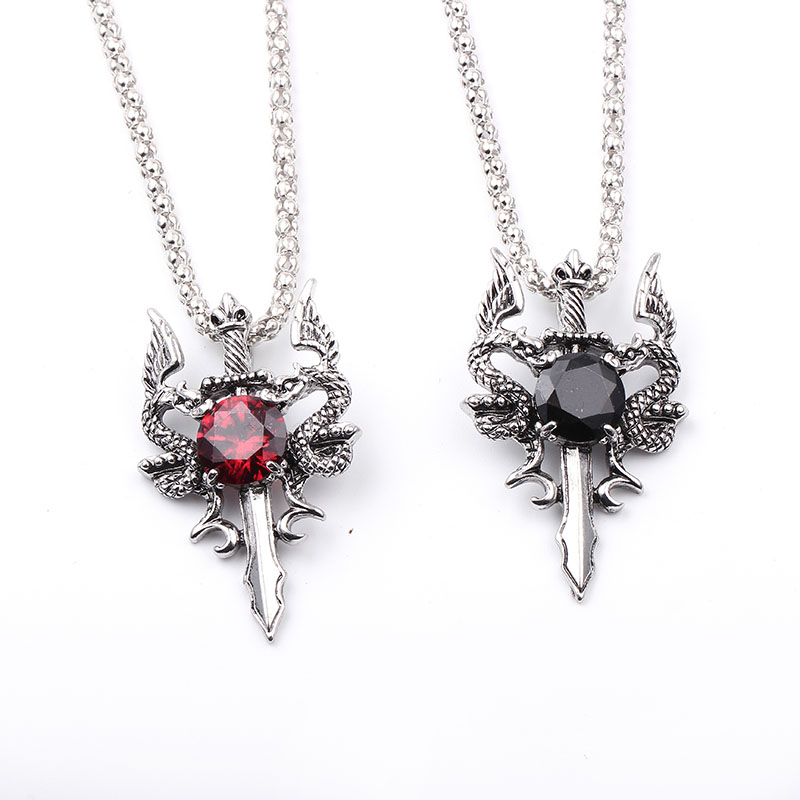 Colar Cruz de Pedra Preta Doub - Women Accessories Trendy avaliação e preço