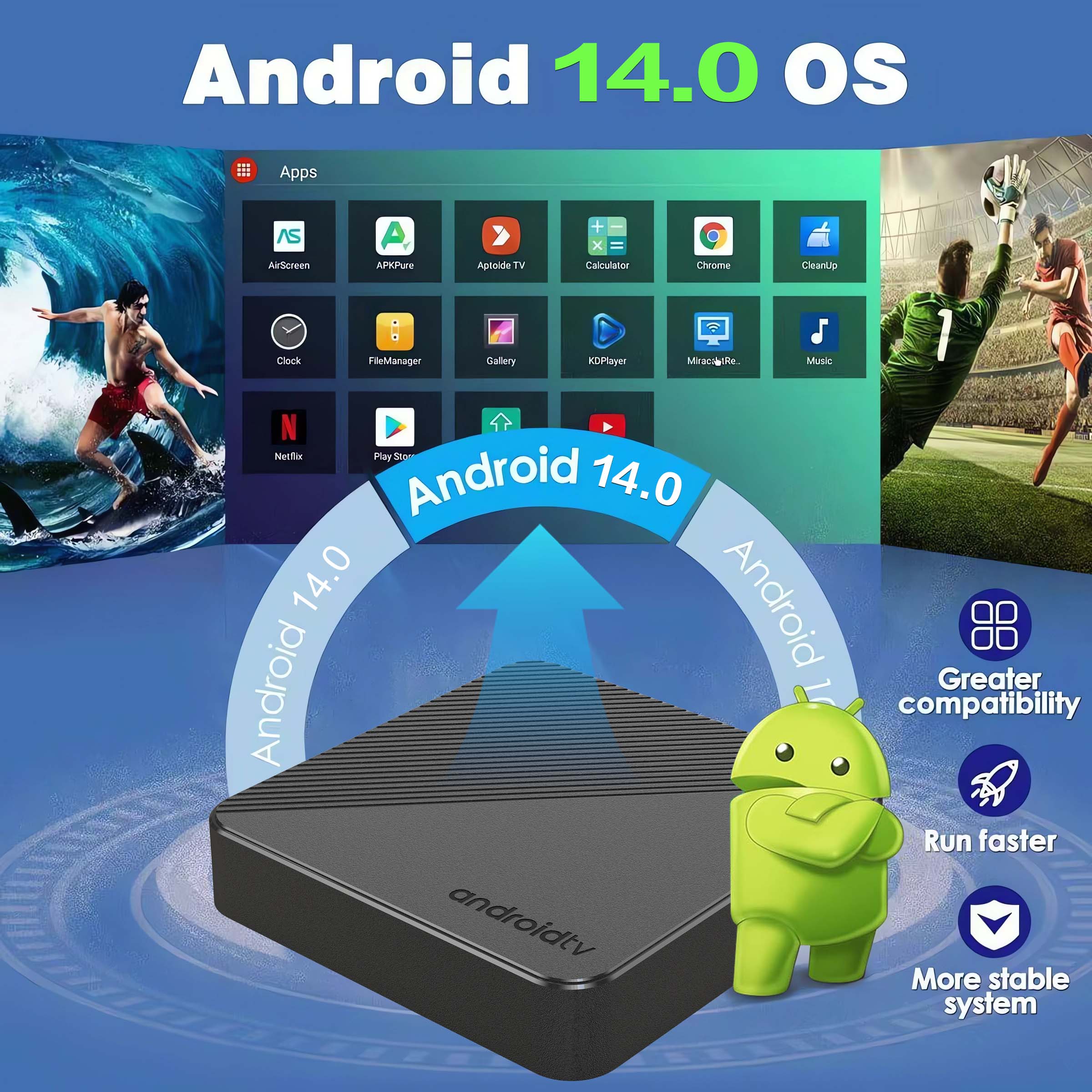 Android14 caixa de tv de cinem - Women Accessories Pandora avaliação e preço